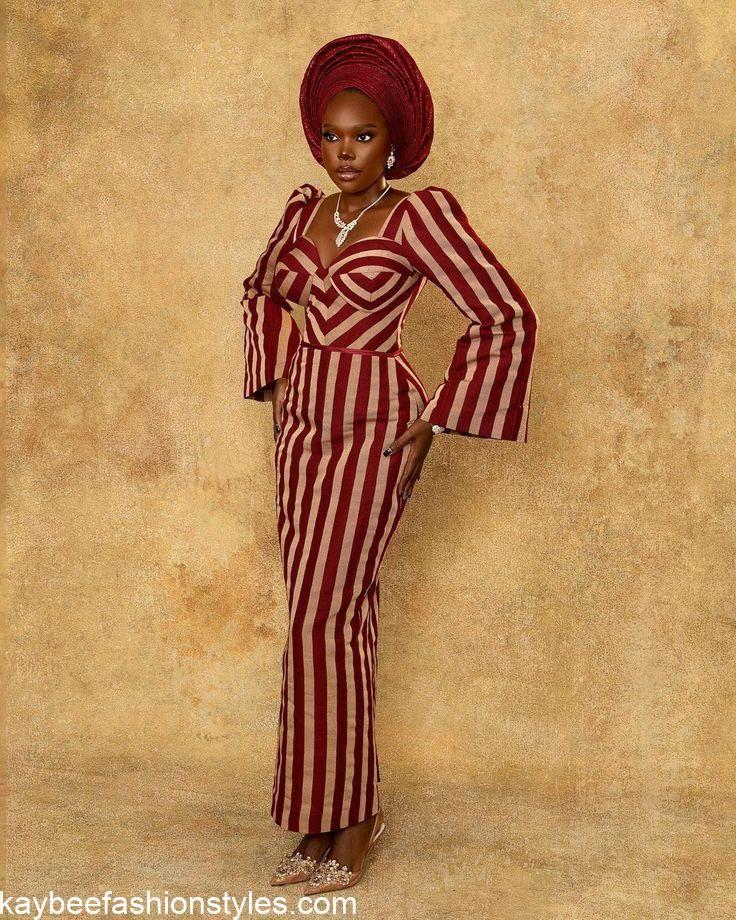 Aso oke skirt